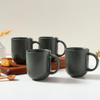 Premium Matte Ceramic Mug Set of 4