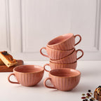 Premium Ceramic Coffee Mug Set of 6
