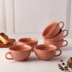 Premium Ceramic Coffee Mug Set of 6