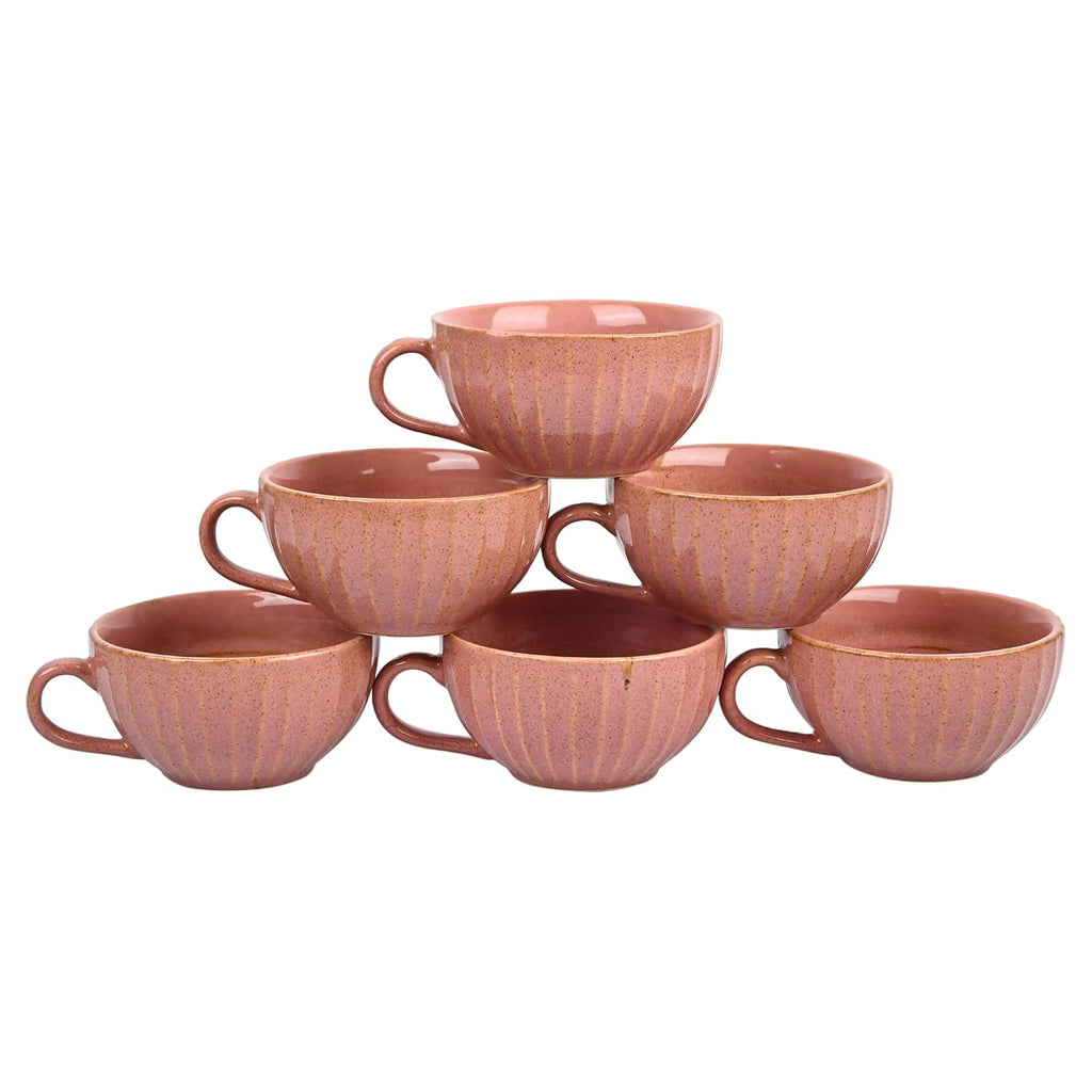 Premium Ceramic Coffee Mug Set of 6
