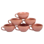 Premium Ceramic Coffee Mug Set of 6