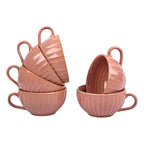 Premium Ceramic Coffee Mug Set of 6